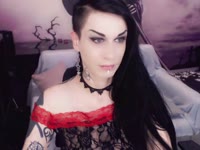 Cute gothic girl, which love fun and sex;)