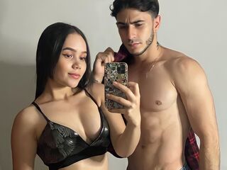 naughty camgirl with tight pussy fucked VioletAndChris
